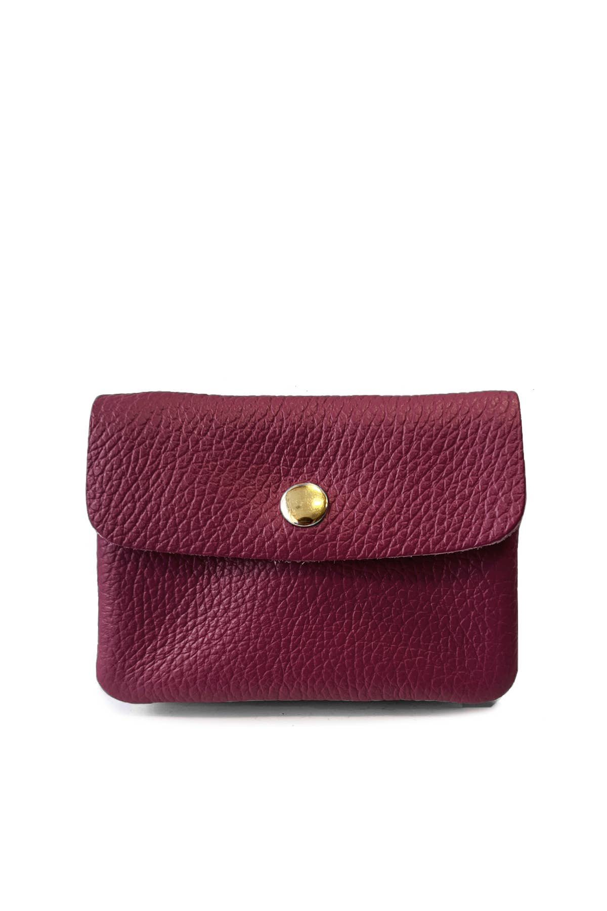 Leather Wallet - Bordeaux