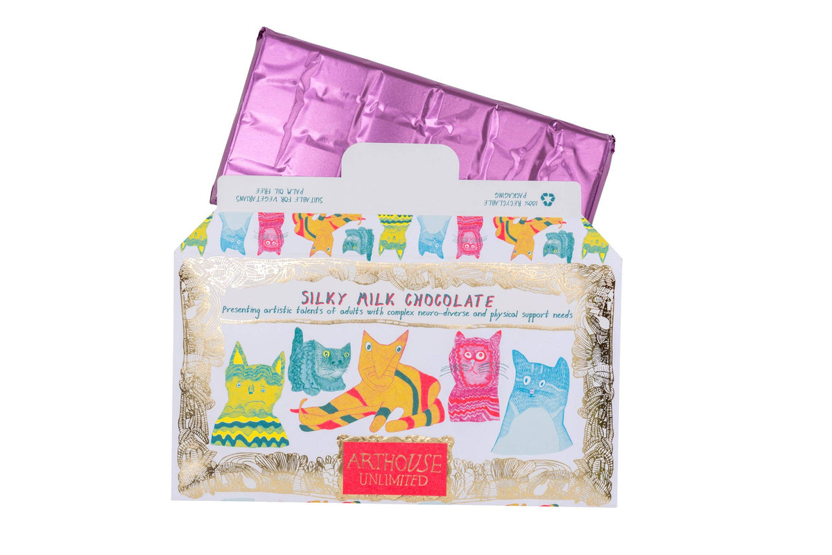 Miaow for Now - Silky Milk Chocolate Bar
