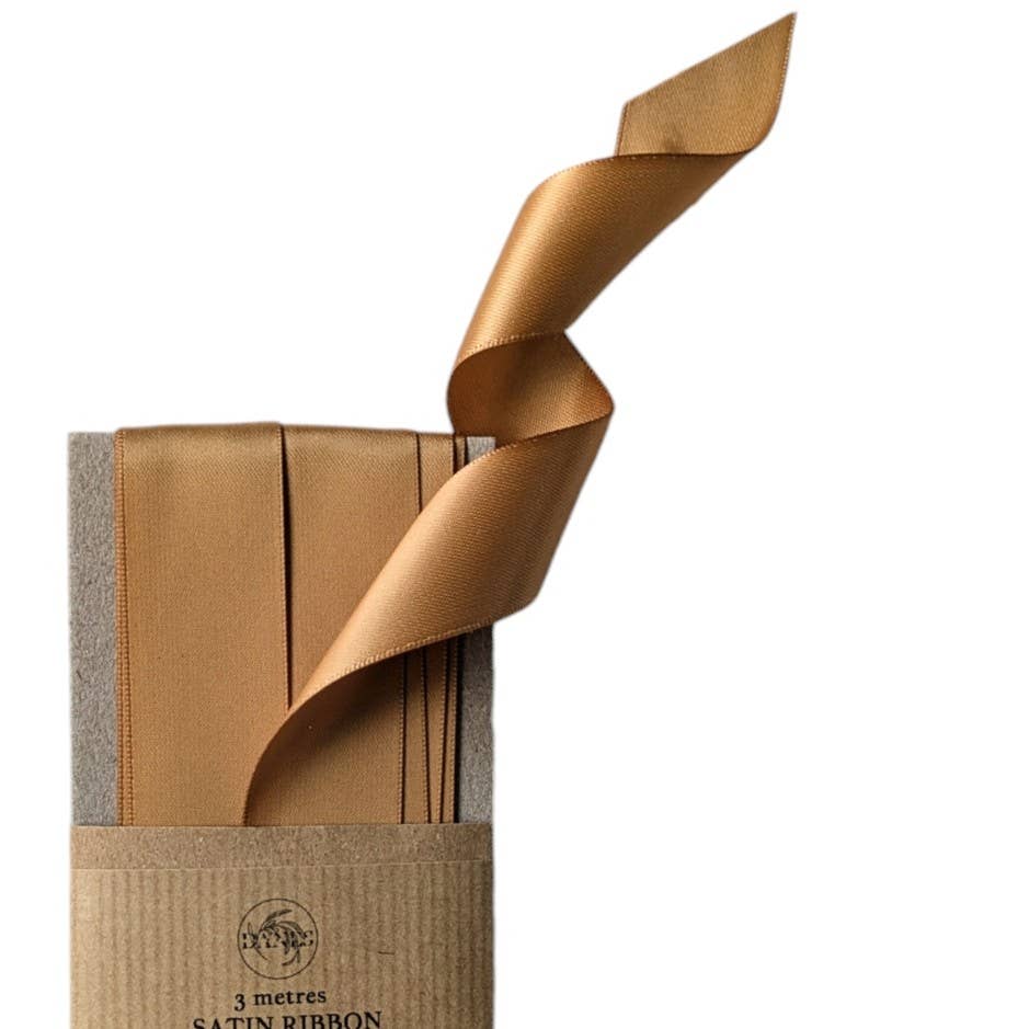 Gold Luxury Double Faced Satin Ribbon