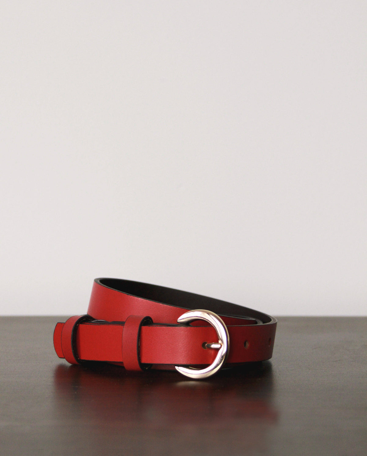 NLB02 Leather Fashion Belt: Brown / 10