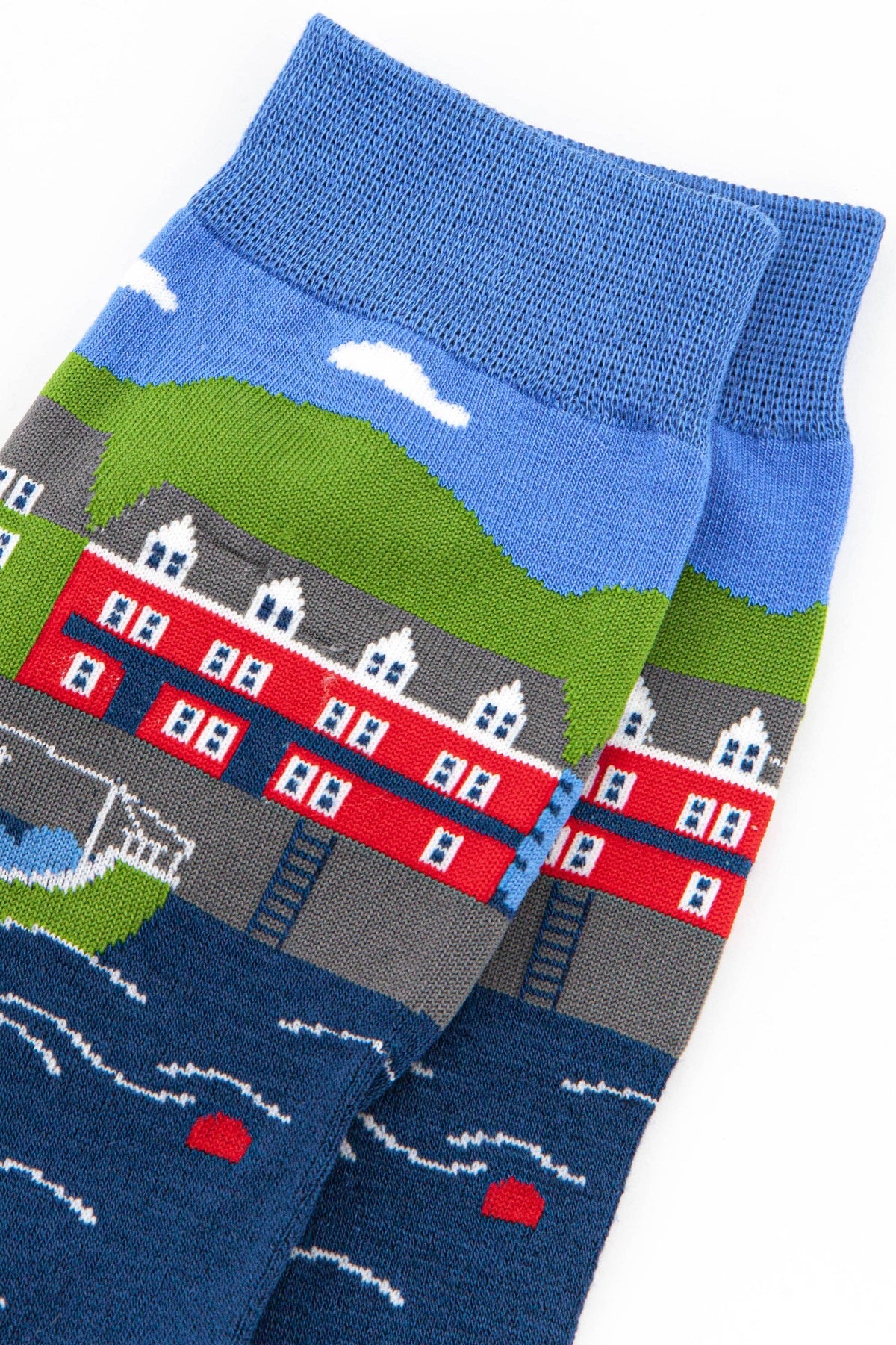 Fishing Mens Bamboo Socks