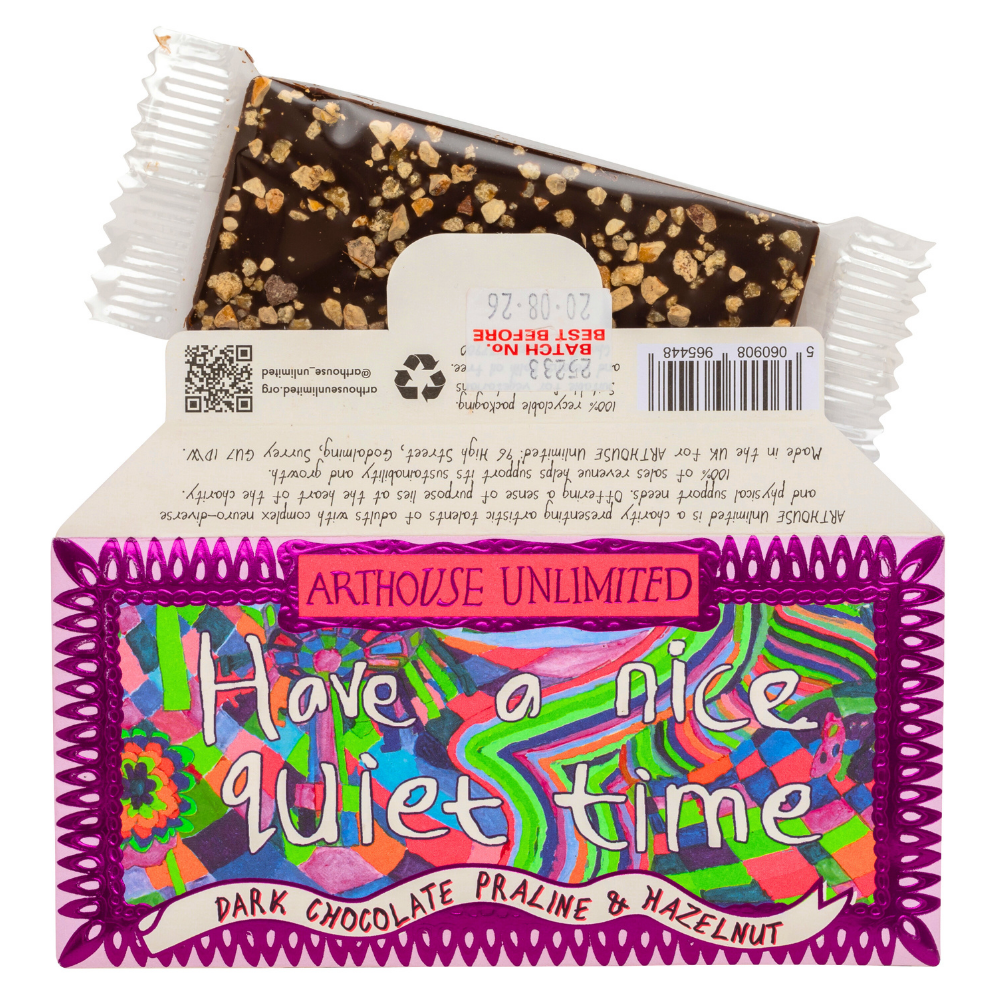 Joy Sized: Have a Nice Quiet Time - Dark Chocolate Praline & Hazelnut
