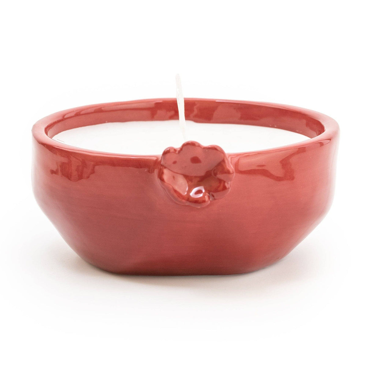 Ceramic Pomegranate Candle