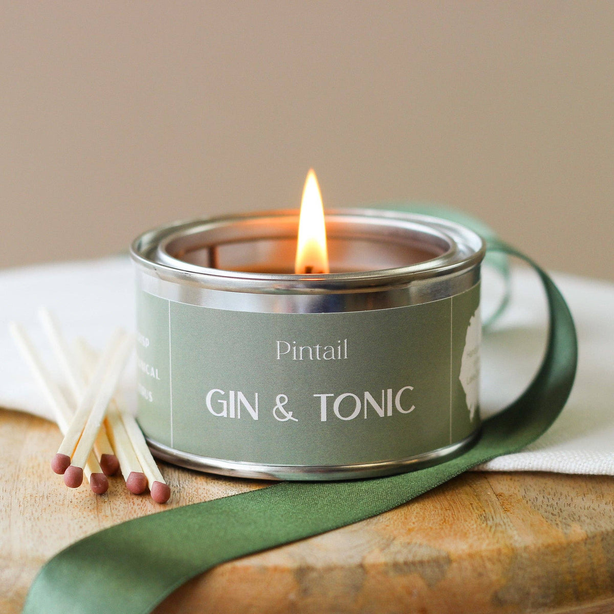 Gin & Tonic Paint Mini Candle