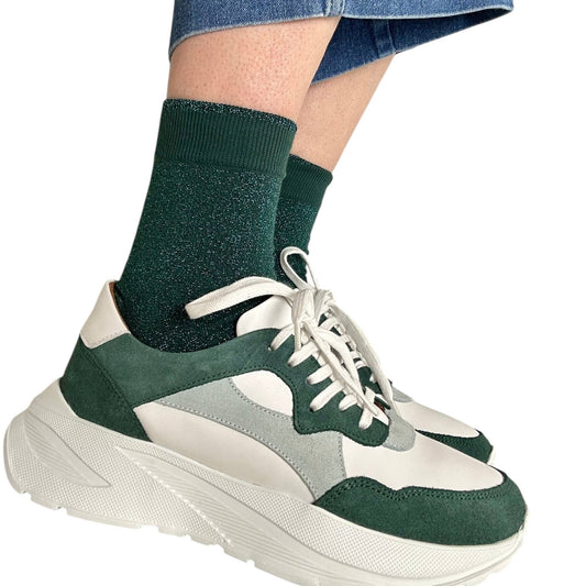 Sparkly Socks : Teal
