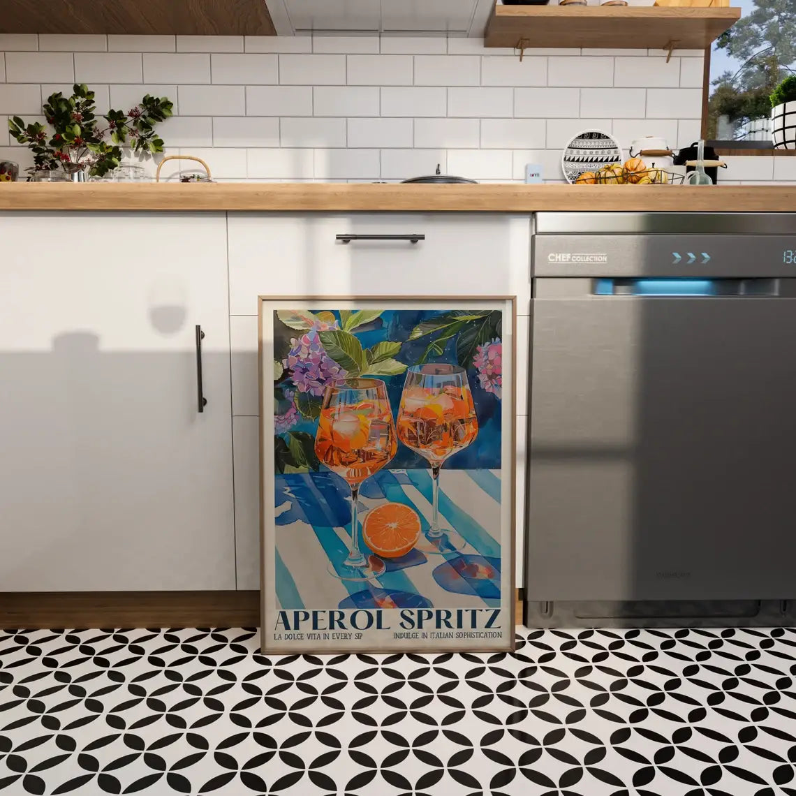 Aperol Spritz Print Poster - A4