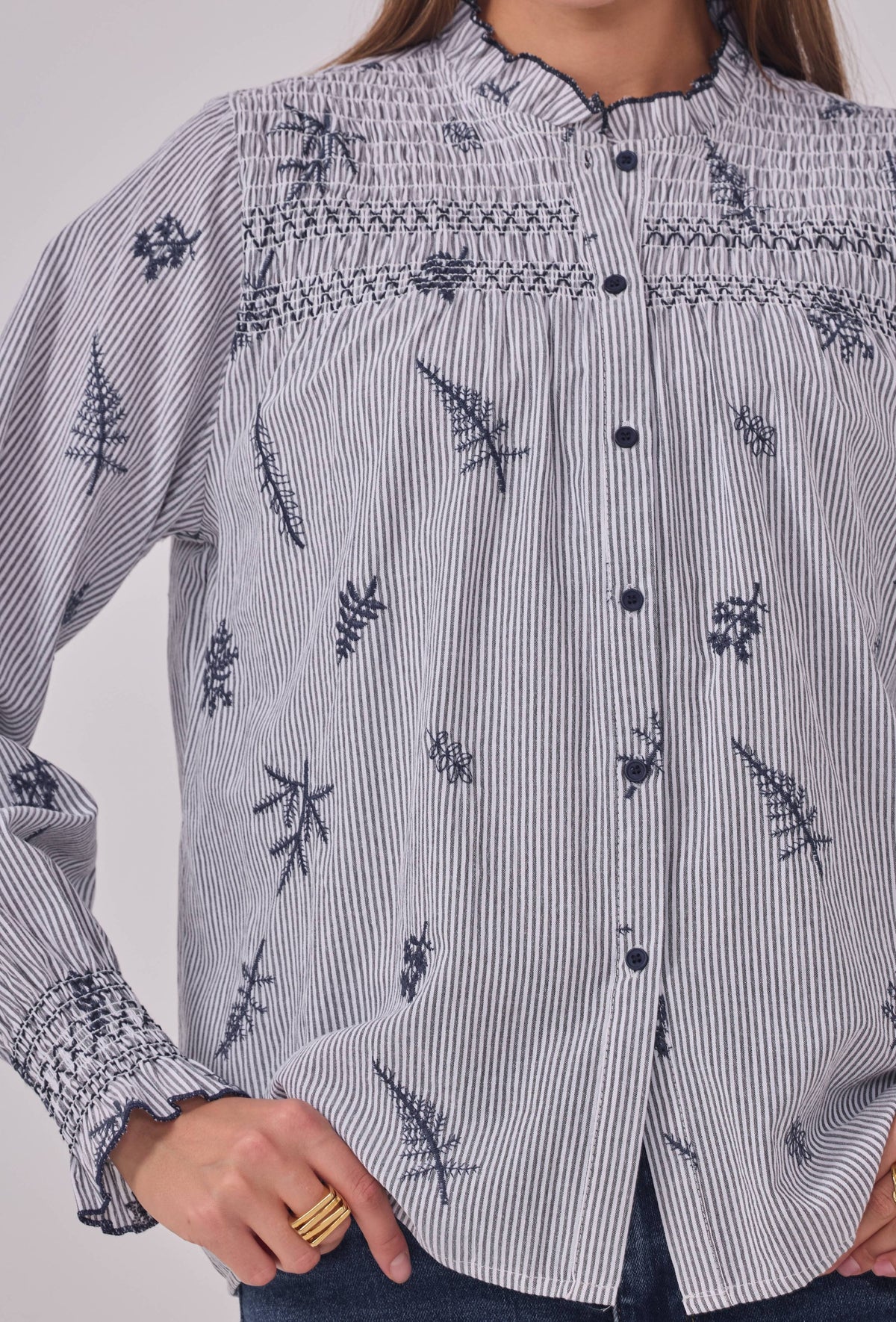 Dauphine Shirt - Navy