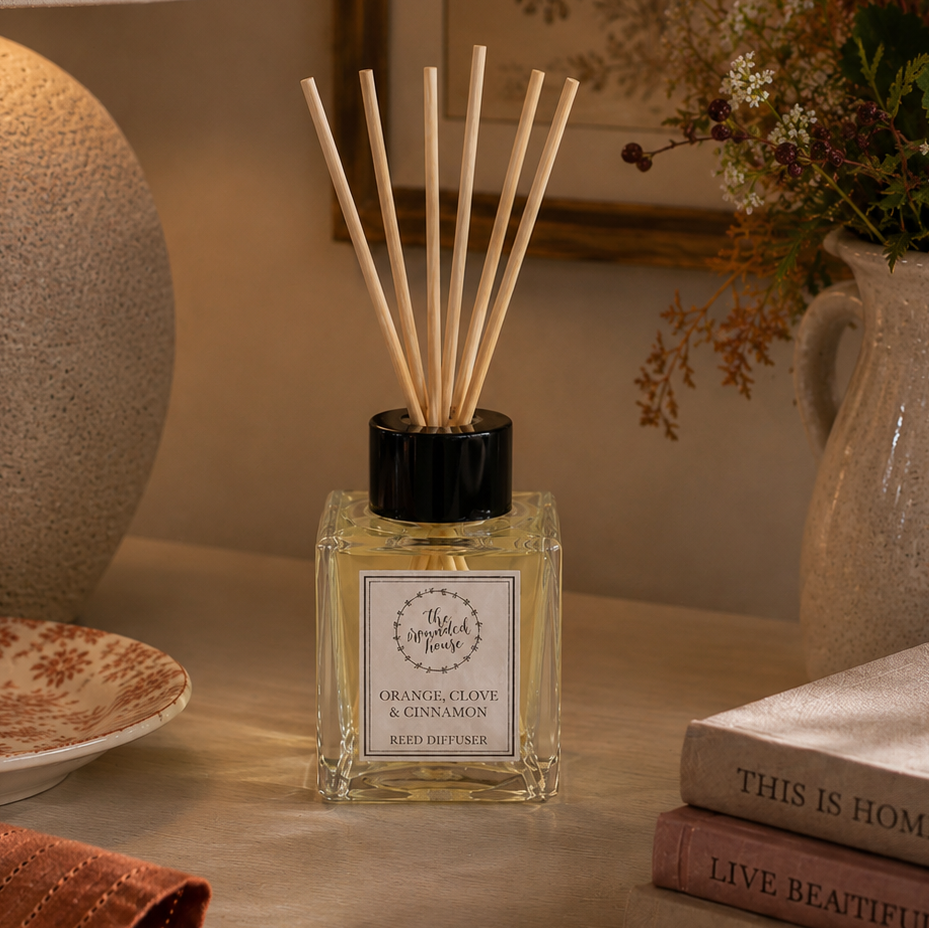 Diffuser by The Rounded House - Orange Clove & Cinnamon