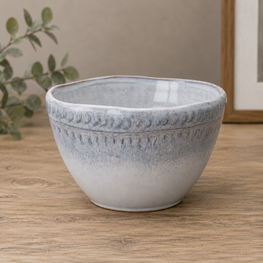 Blue Washed Bowl