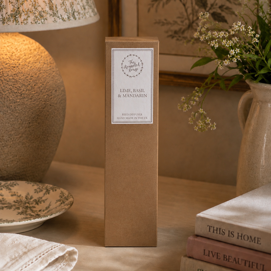 Diffuser by The Rounded House  - Lime, Basil & Mandarin