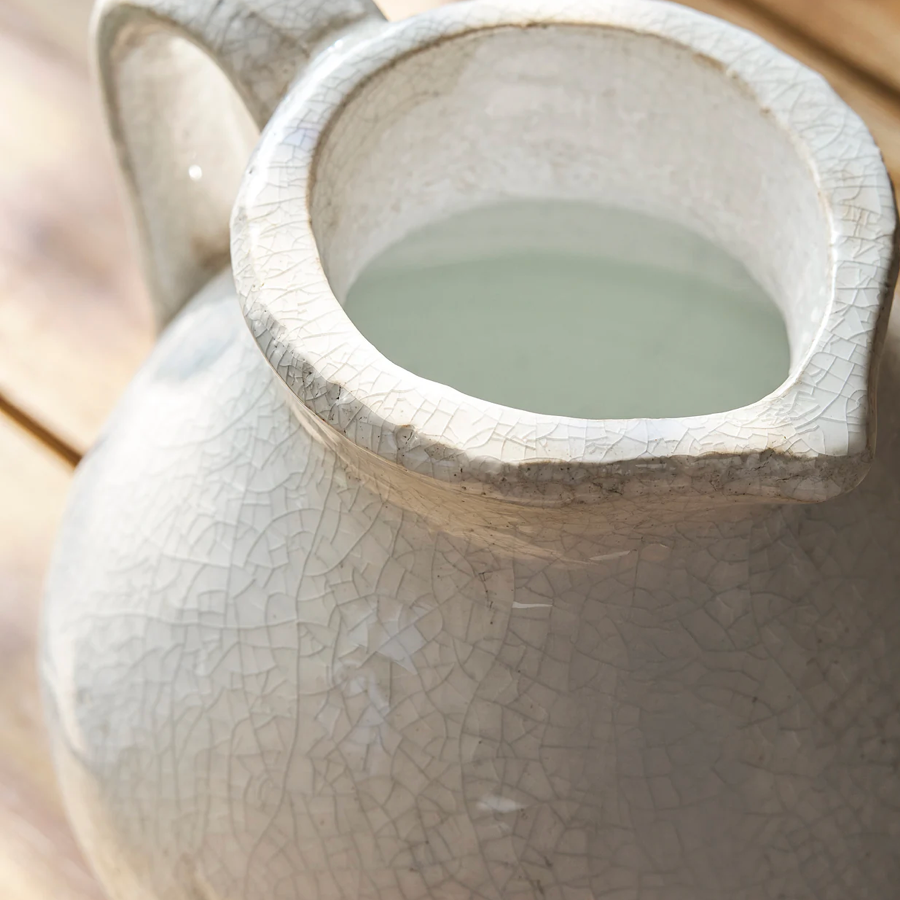Crackle Glaze Country Jug