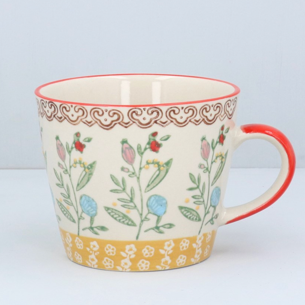 Yellow & Red Rosehip Mug