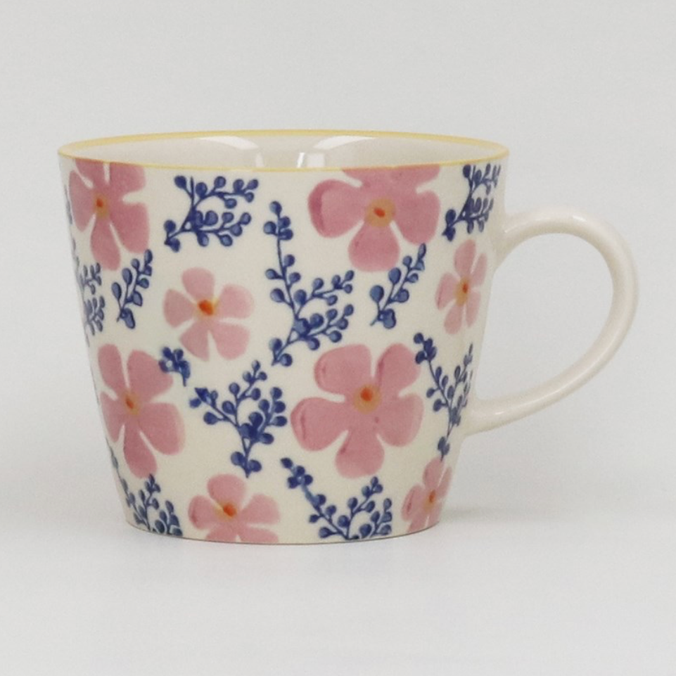 Pink & Blue Periwinkle Mug