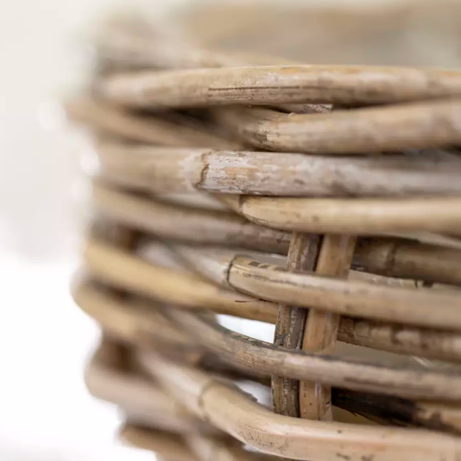 Rattan woven Planter