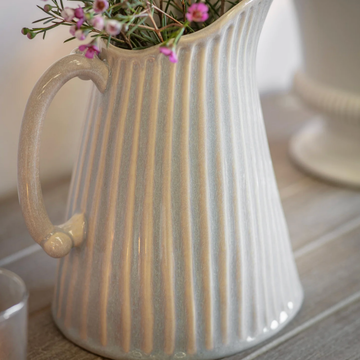 Fluted Pitcher
