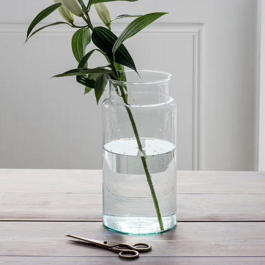 Tall Glass Vase