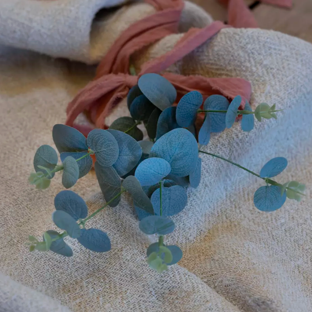 Eucalyptus & Rose Sprig Stem Bunch