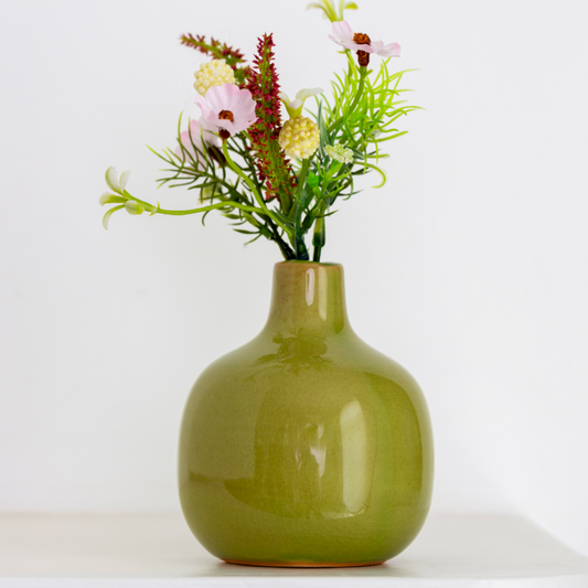 Stem Bud Vase - Olive