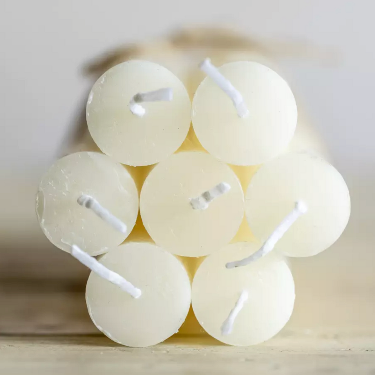 Rustic Dinner Candle - Ivory