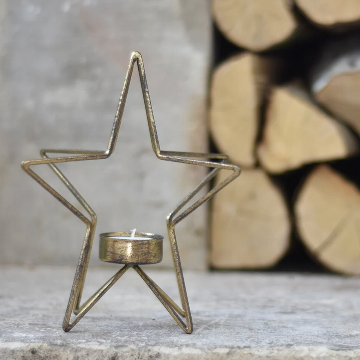 Star Tea Light Holder