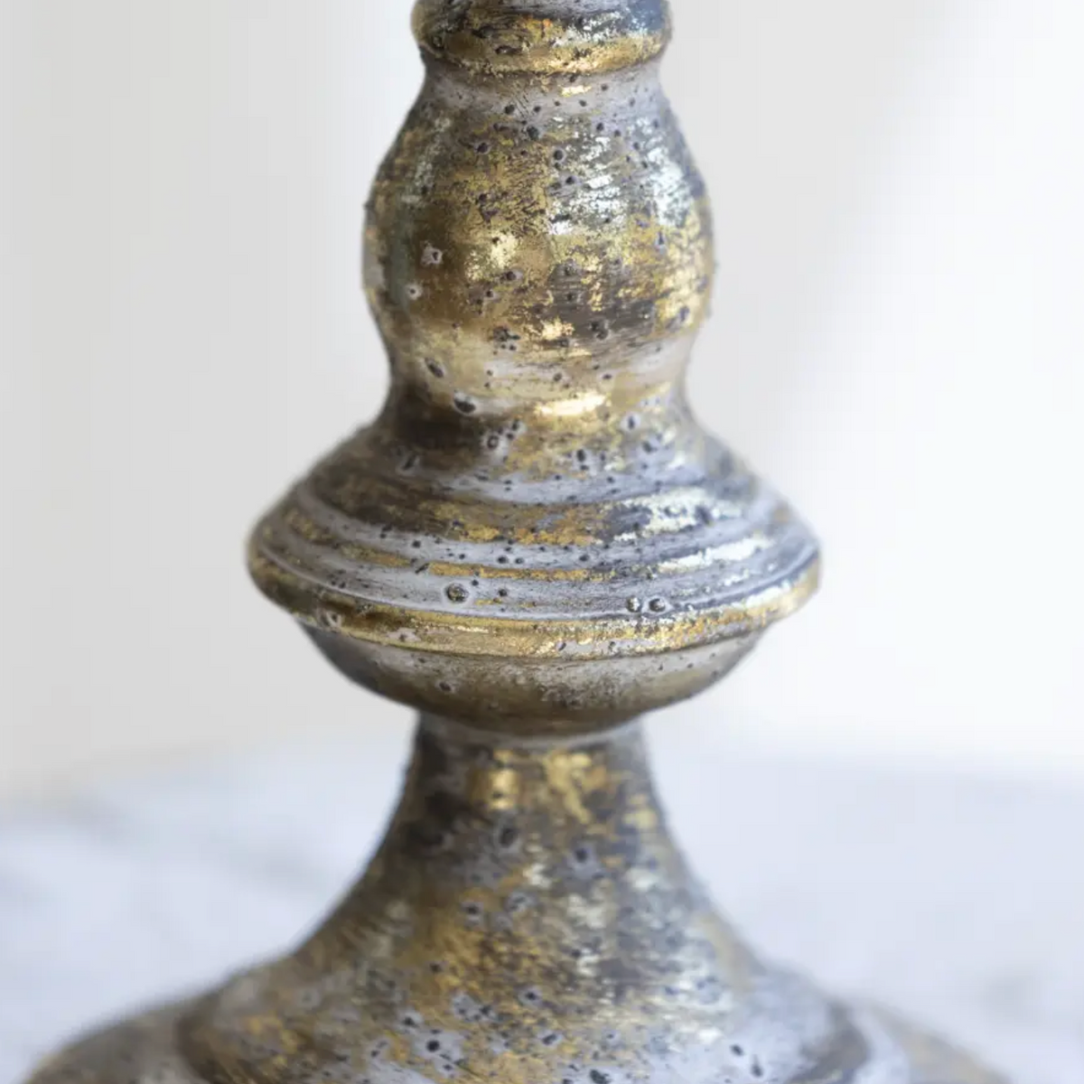 Rustic Pillar candle Holder - Small