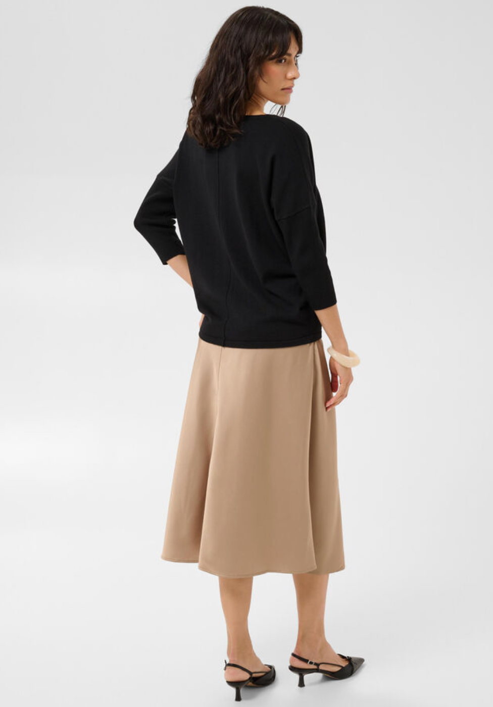 Saint Tropez MilaSZ R-Neck Pullover - Black