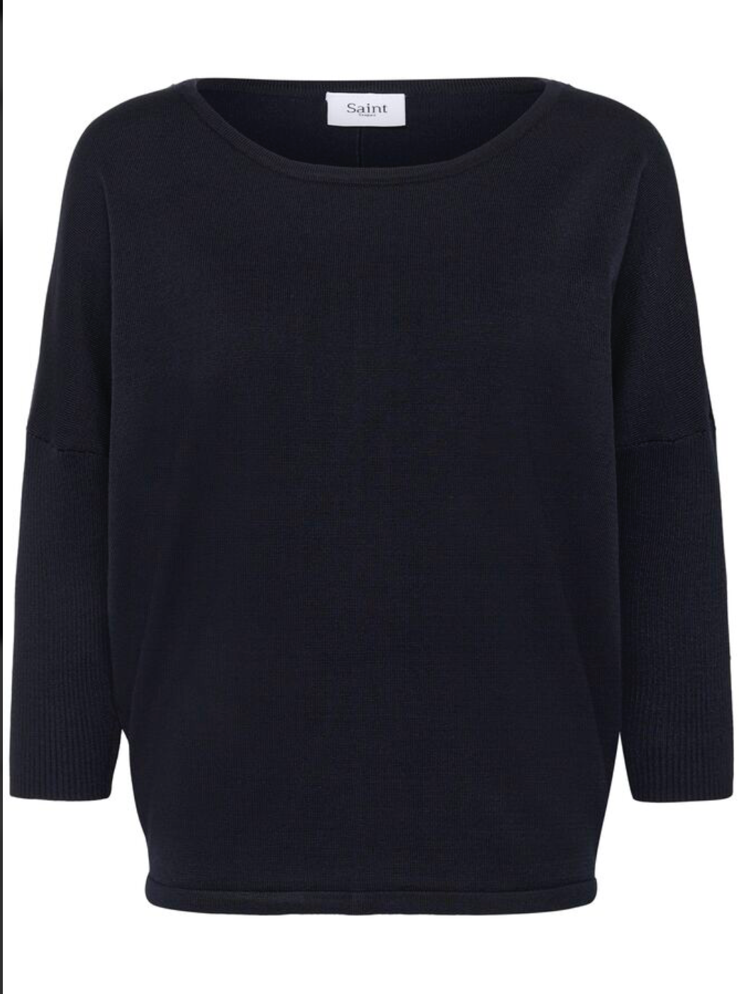 Saint Tropez MilaSZ R-Neck Pullover - Night Sky