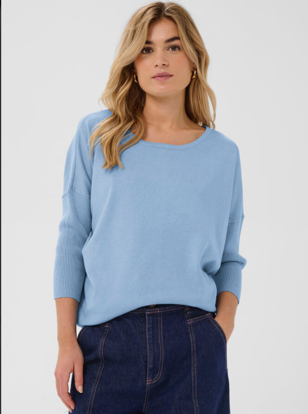 Saint Tropez MilaSZ R-Neck Pullover - Allure