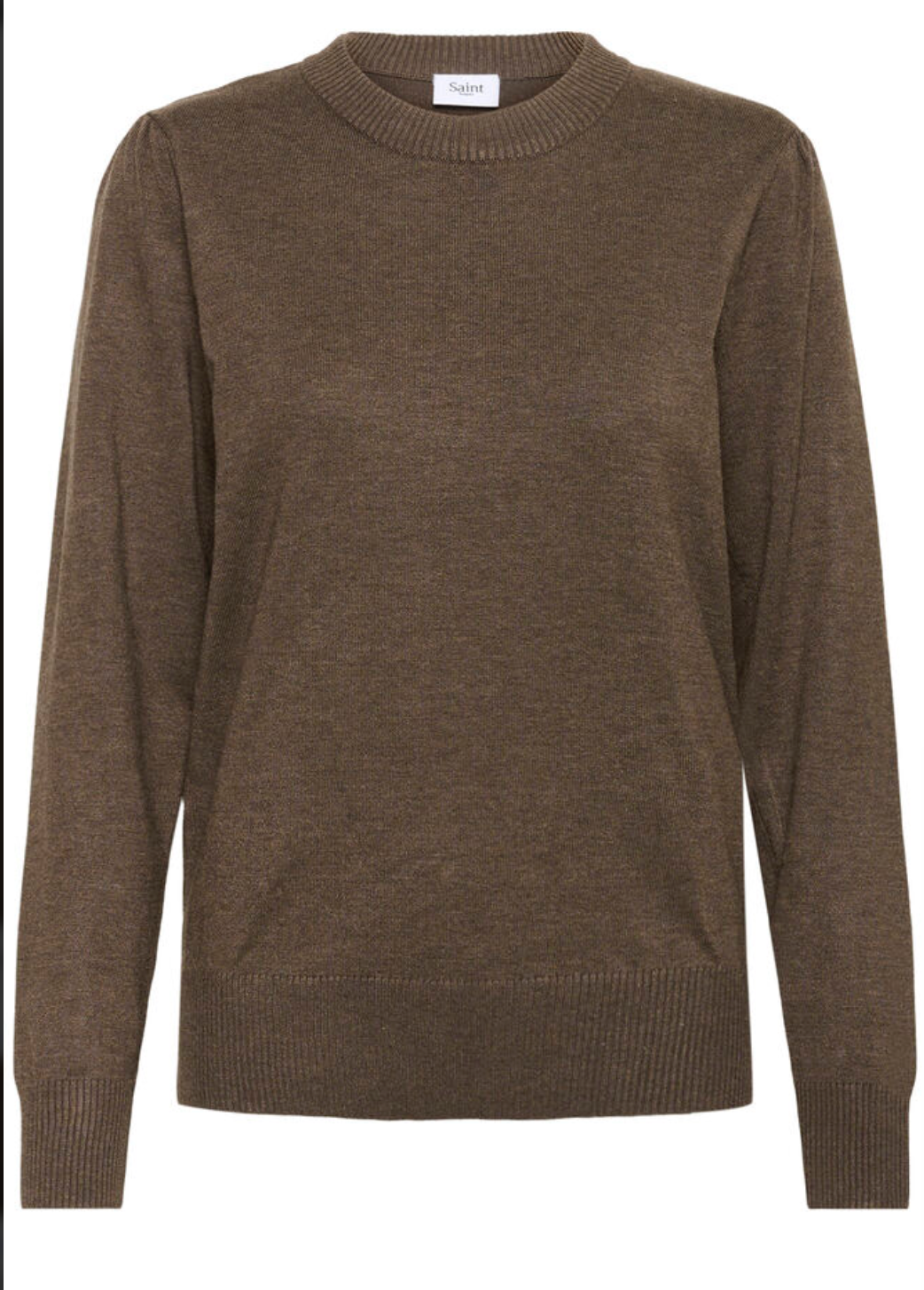 Saint Tropez MilaSZ Pullover - Major Brown Melange