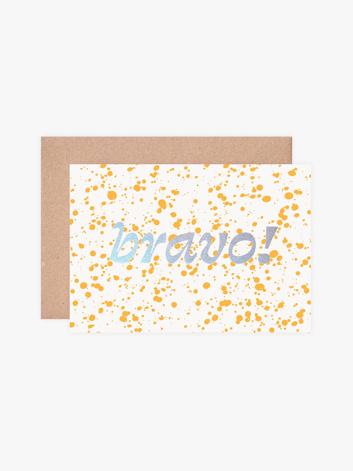 Bravo Congratulations Card | Well Done & Celebration: No (Naked)