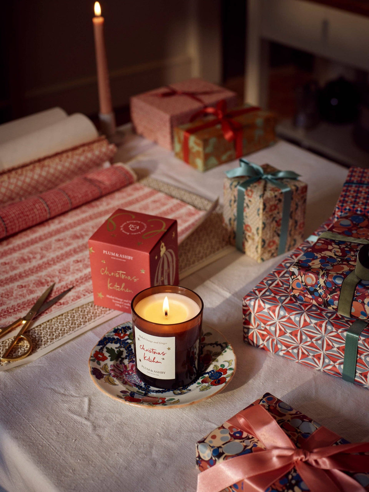 Christmas Kitchen Candle - Plum & Ashby 220g