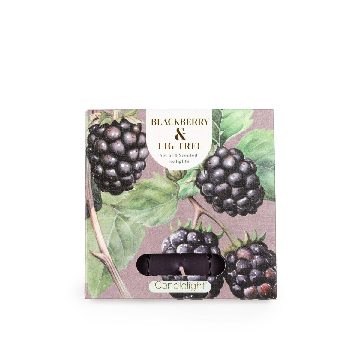 Set of 9 Tealights  -  Blackberry & Fig Tree