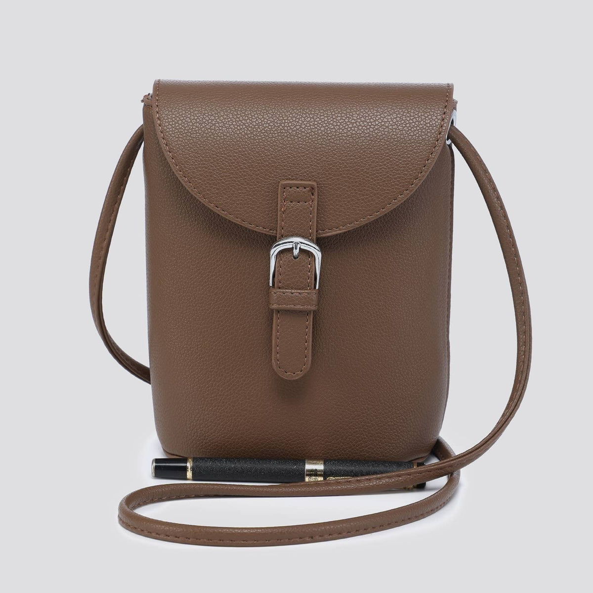 Mini Crossbody Bag - Coffee