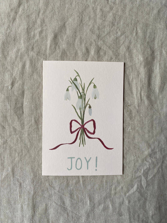 JOY! Christmas card