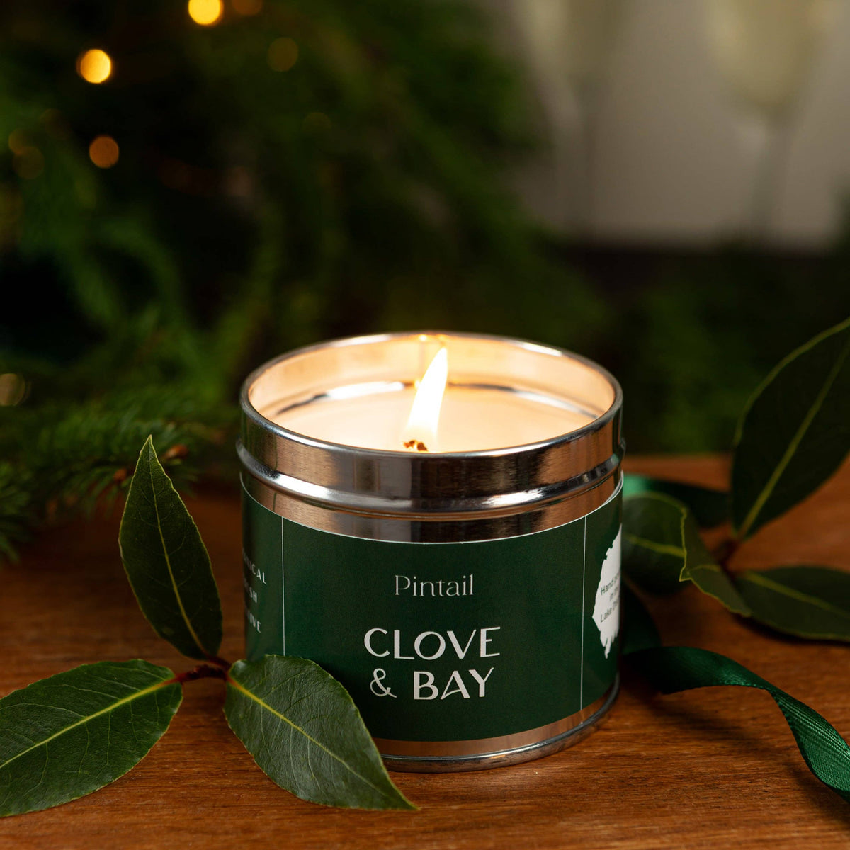 Clove & Bay Tin Candle