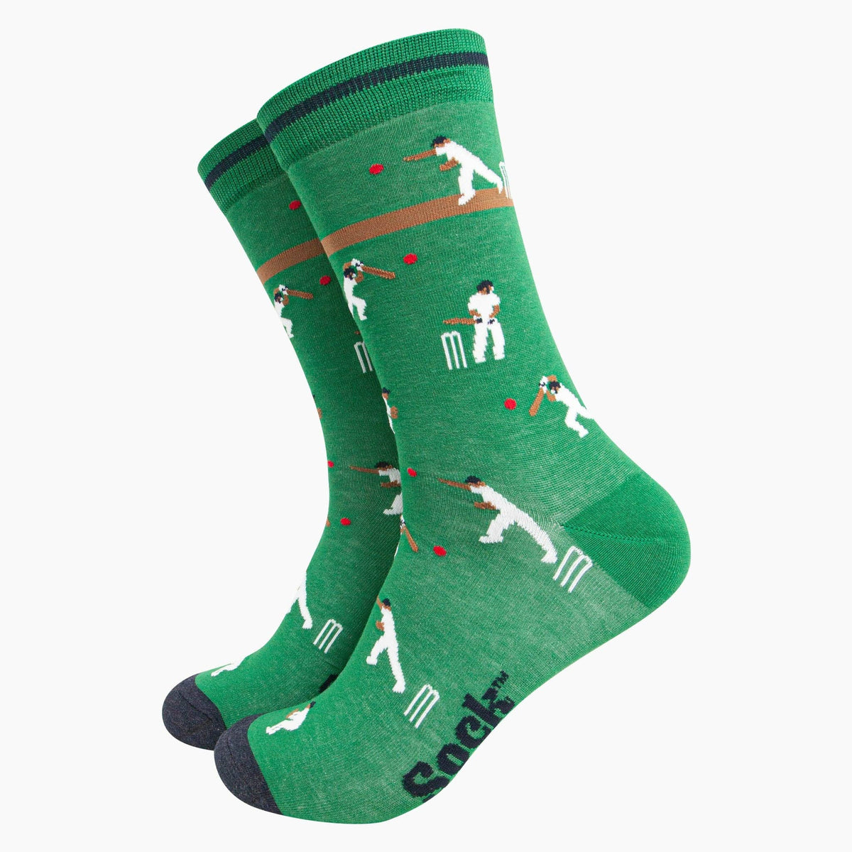 Cricket Players Mens Bamboo Socks