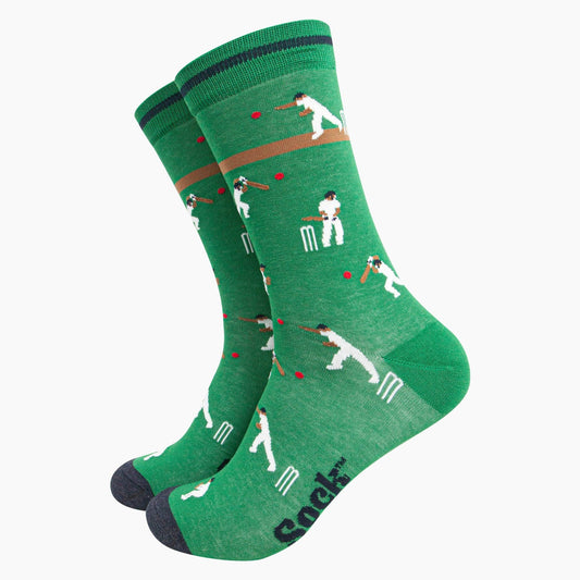 Cricket Players Mens Bamboo Socks