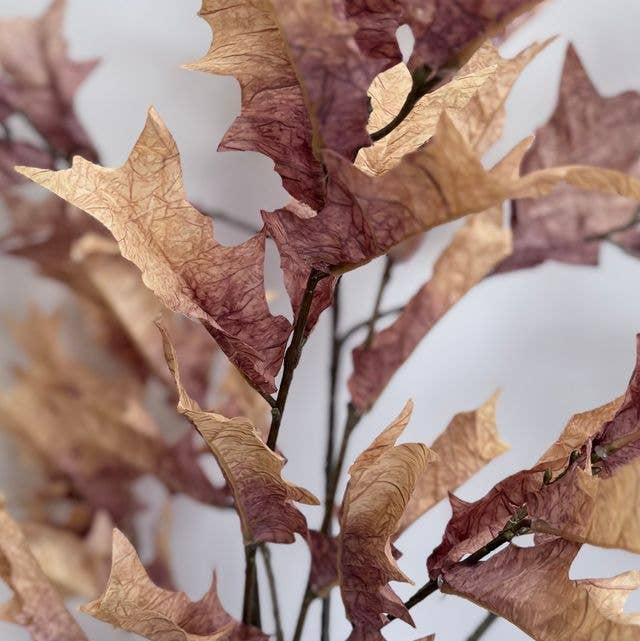 Vintage Foliage Stem - Warm Honey
