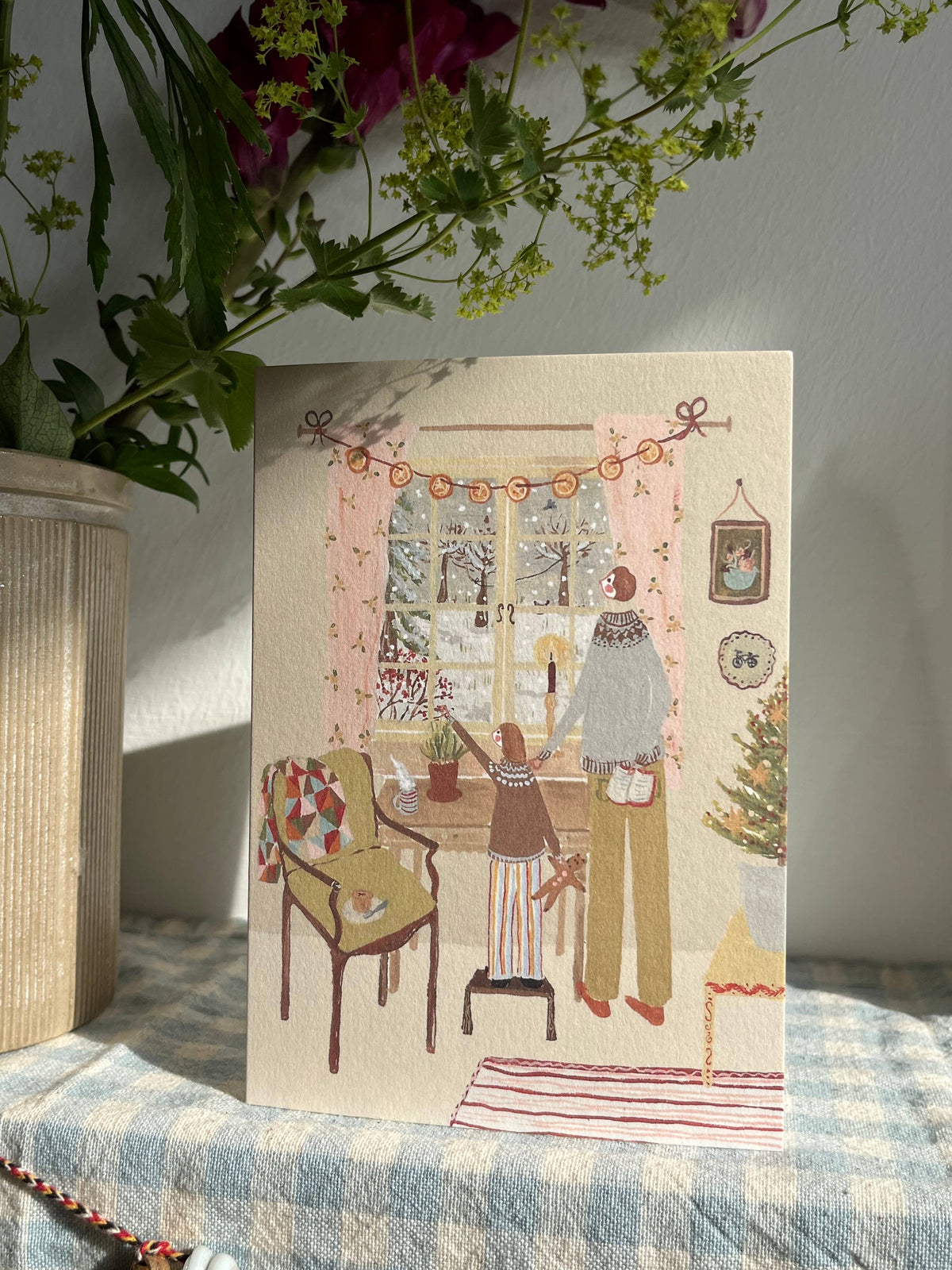 The First Snowfall Christmas Card