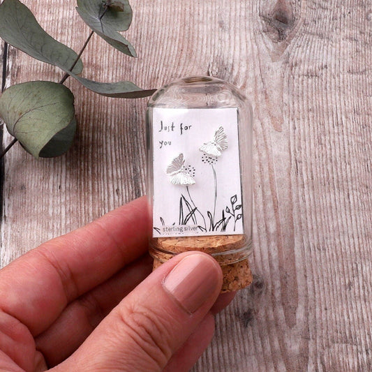'Just for you' Butterfly Earrings