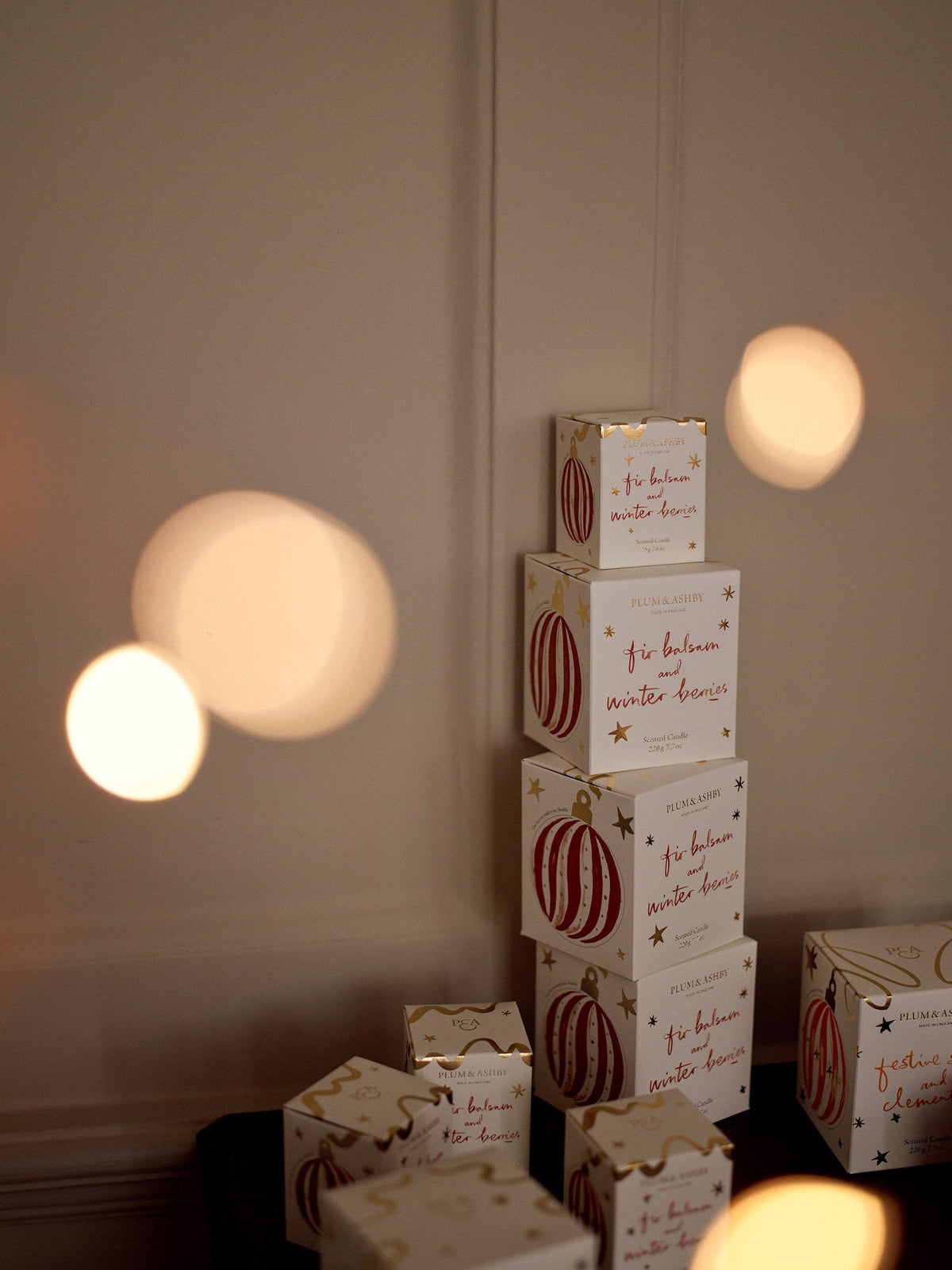 Fir Balsam & Winter Berries Votive - Plum & Ashby 75g