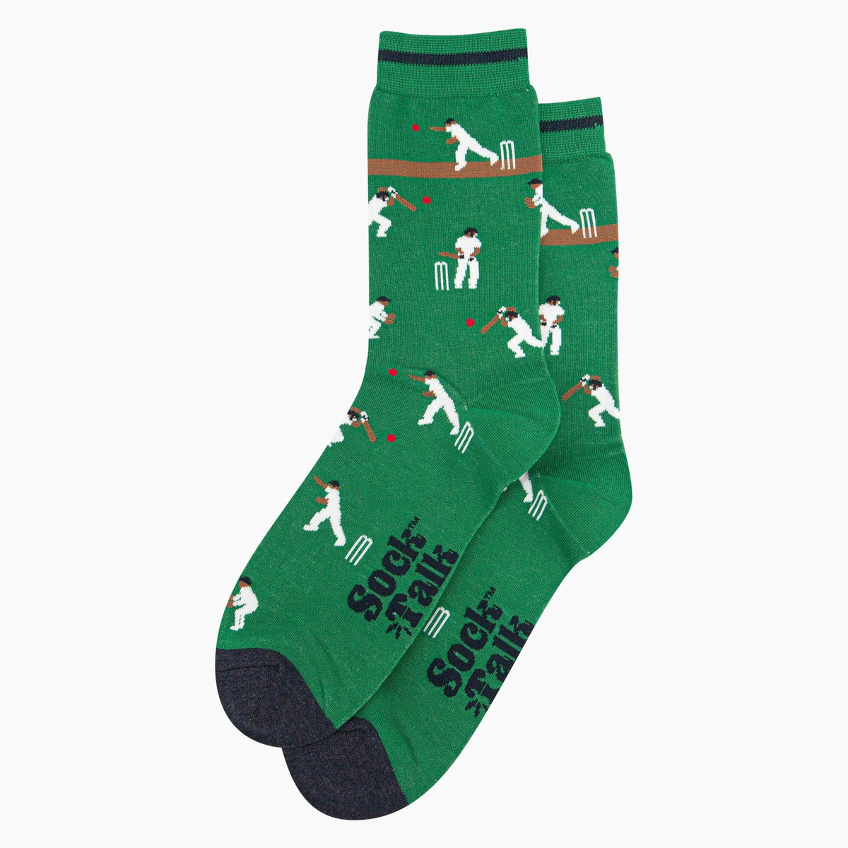 Cricket Players Mens Bamboo Socks