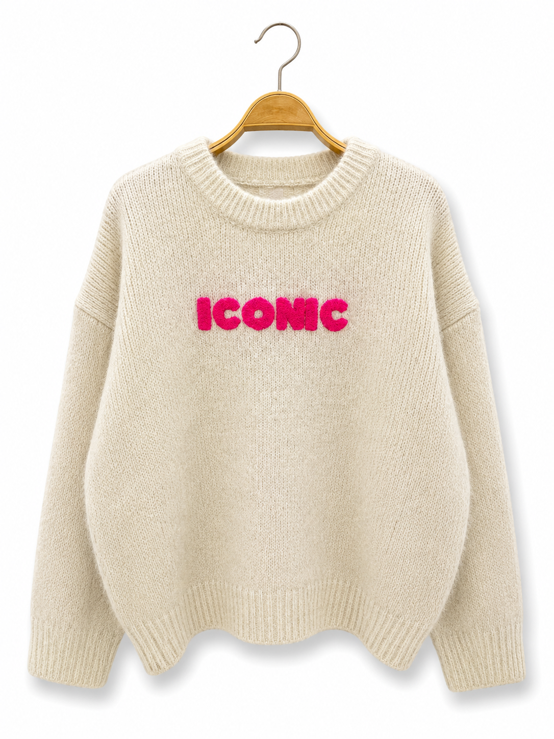 ICONIC jumper - Cream / One Size