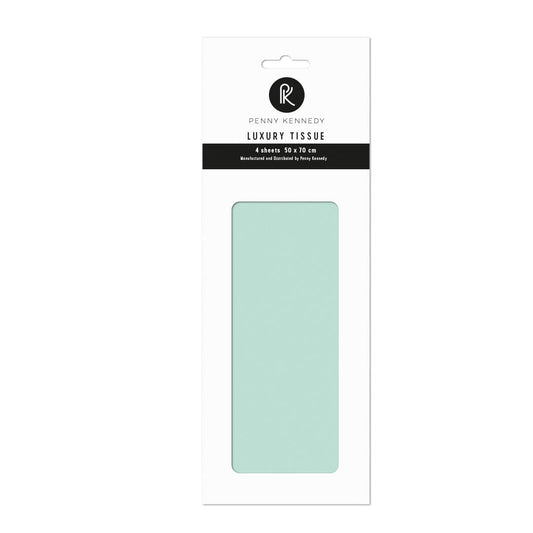 Green Plain Tissue Paper