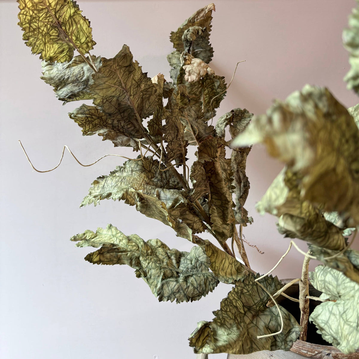 Vintage Foliage Stem - Green