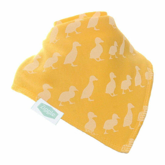 Yellow Waddling Ducks Bib: Yellow / Single