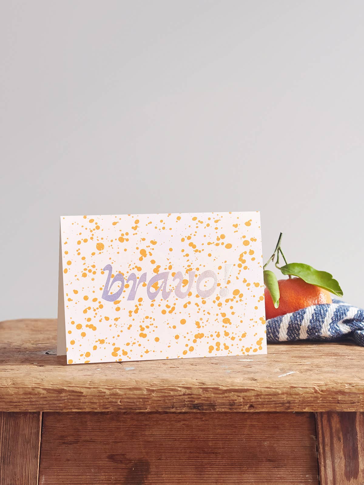 Bravo Congratulations Card | Well Done & Celebration: No (Naked)