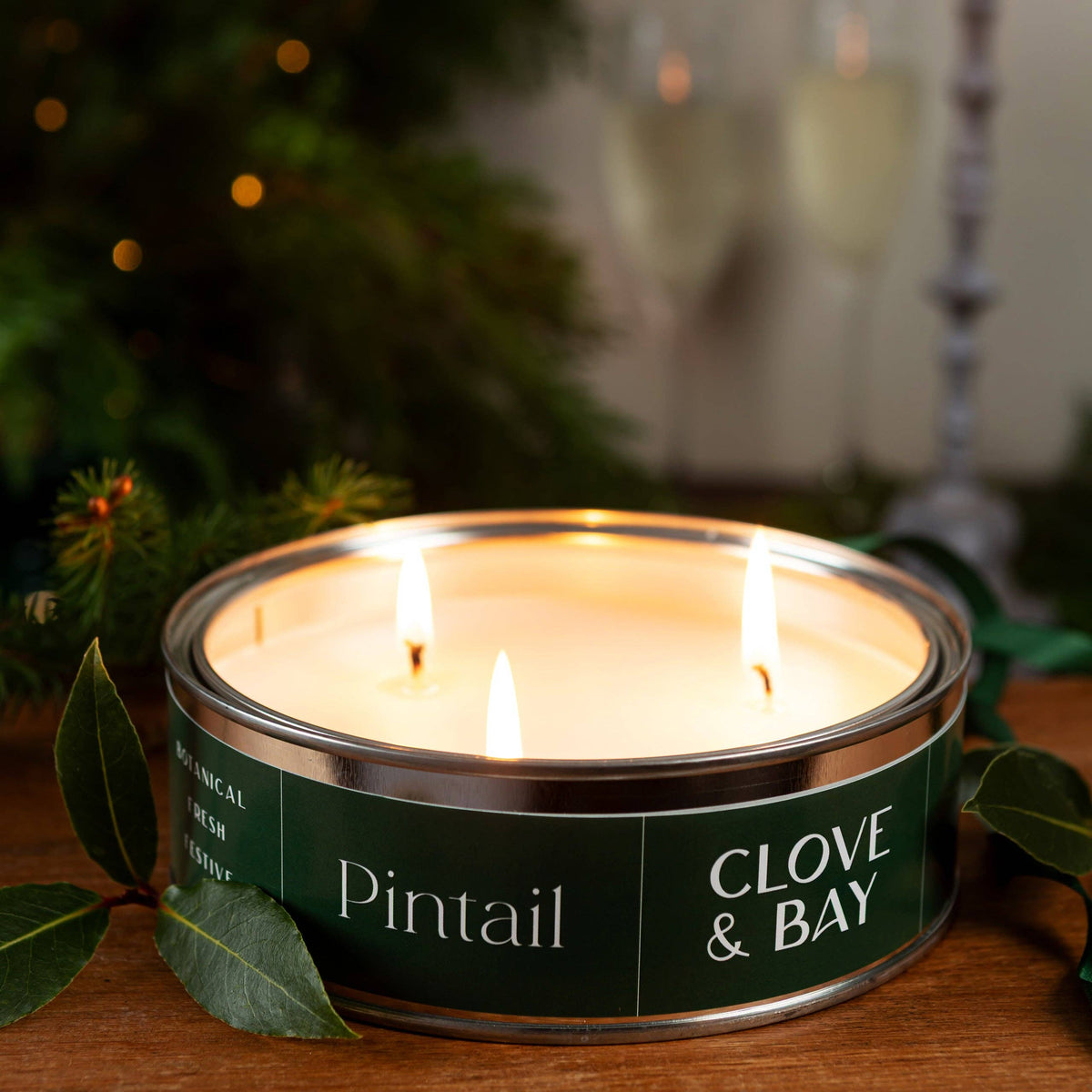 Clove & Bay Triple Wick