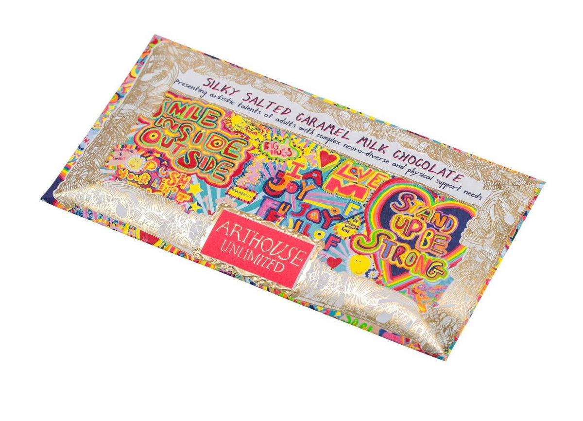 Full of Joy, Silky Milk Salted Caramel Chocolate Bar