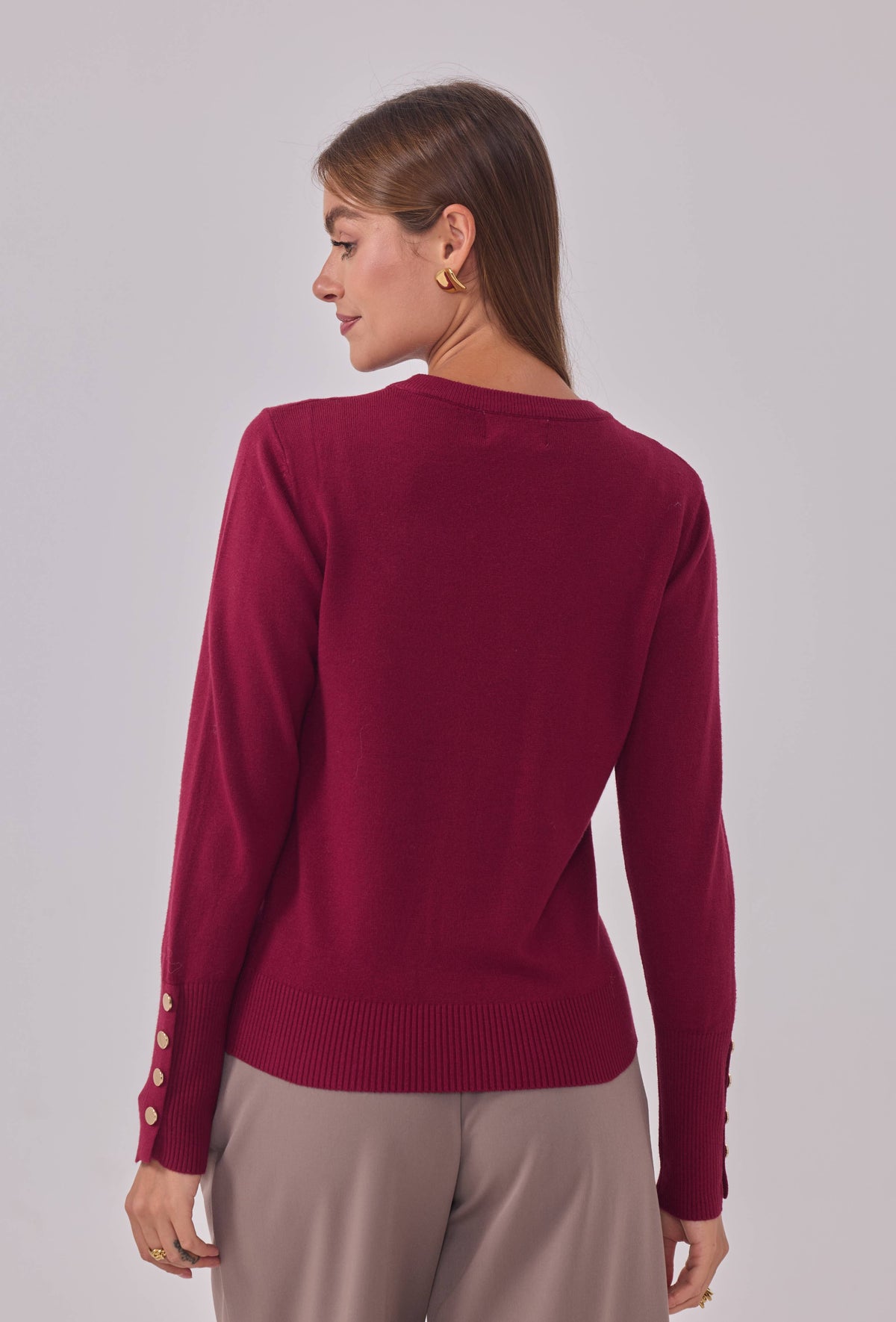 Vanessa jumper - Bordeaux